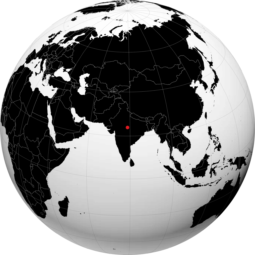 Sagar sur le globe