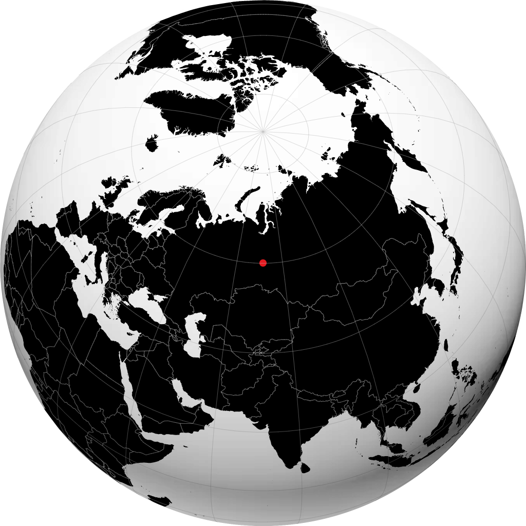 Salym sur le globe