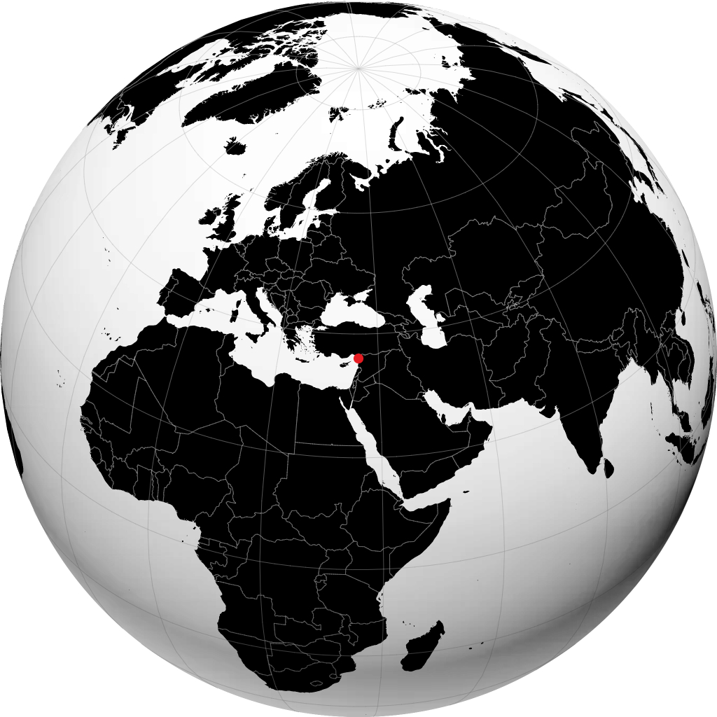 Samandağ sur le globe