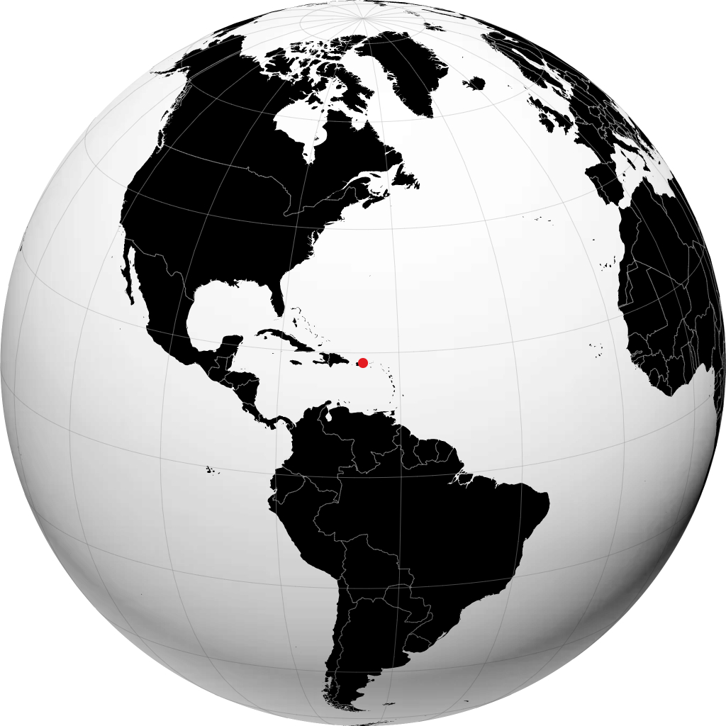 San Juan sur le globe