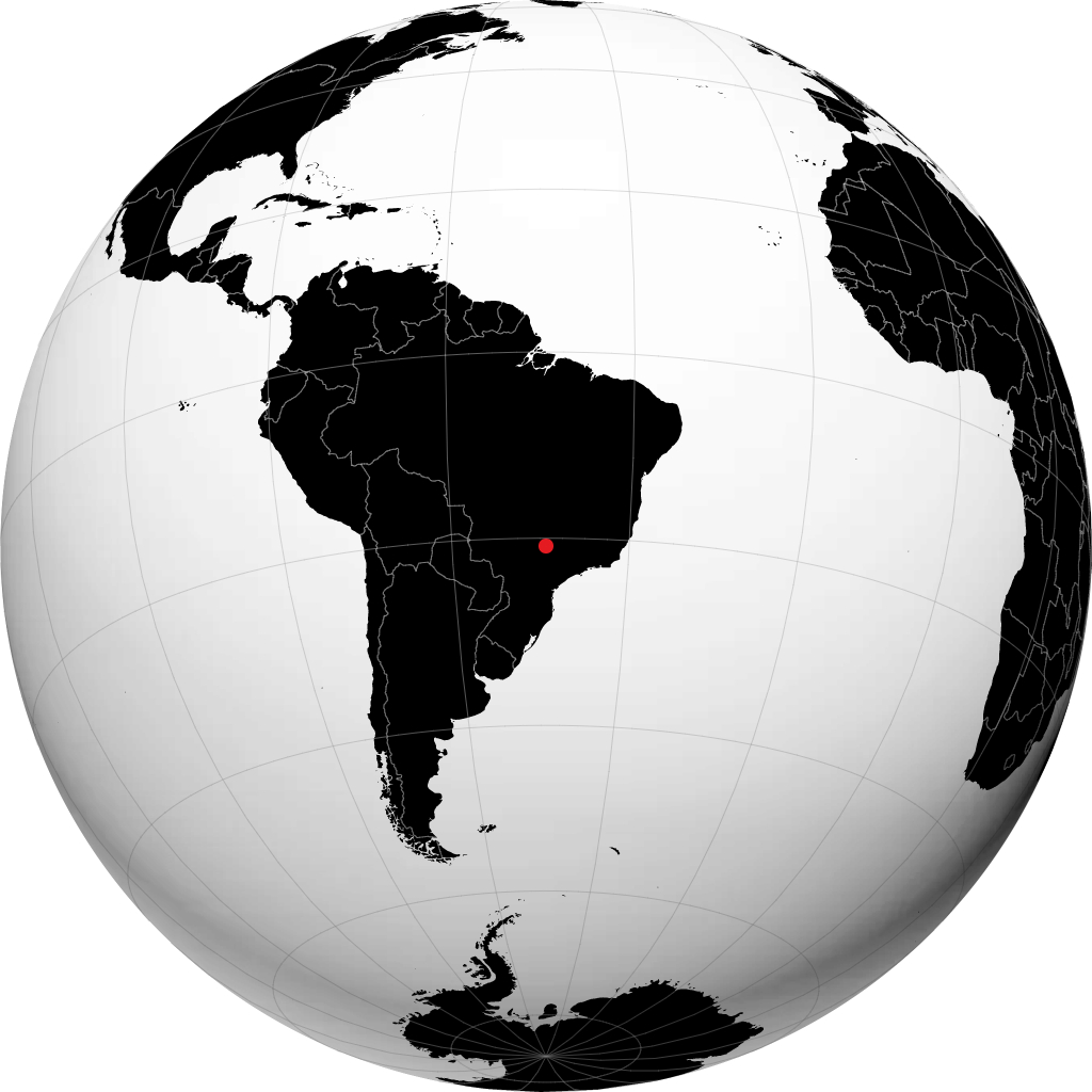 São José do Rio Preto sur le globe