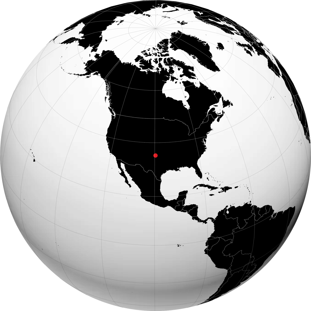 Sayre sur le globe