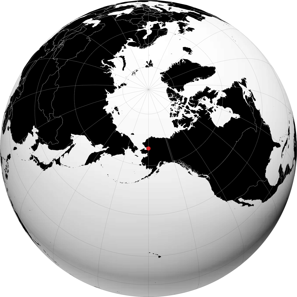 Selawik sur le globe