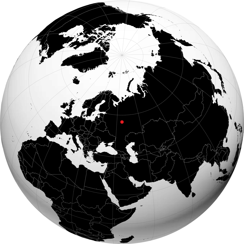 Semyonov sur le globe