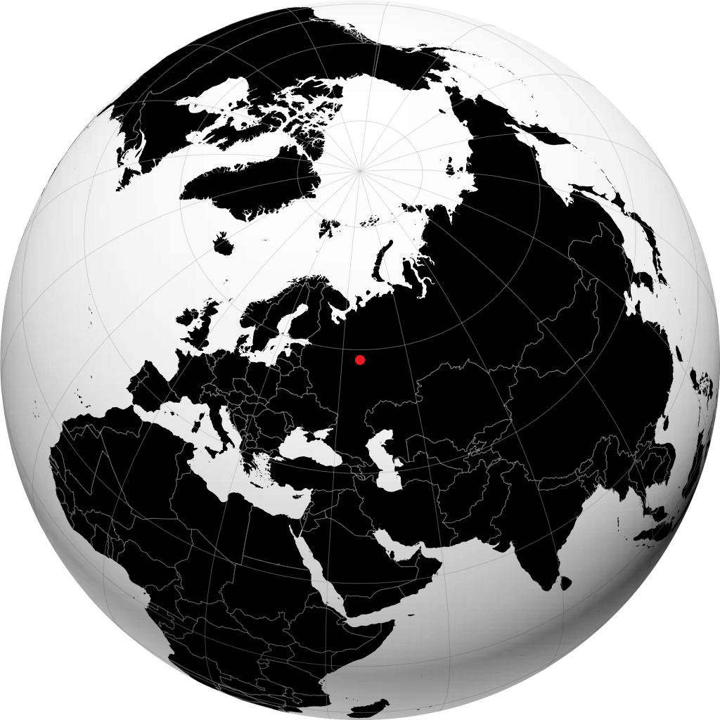 Shar'ya sur le globe
