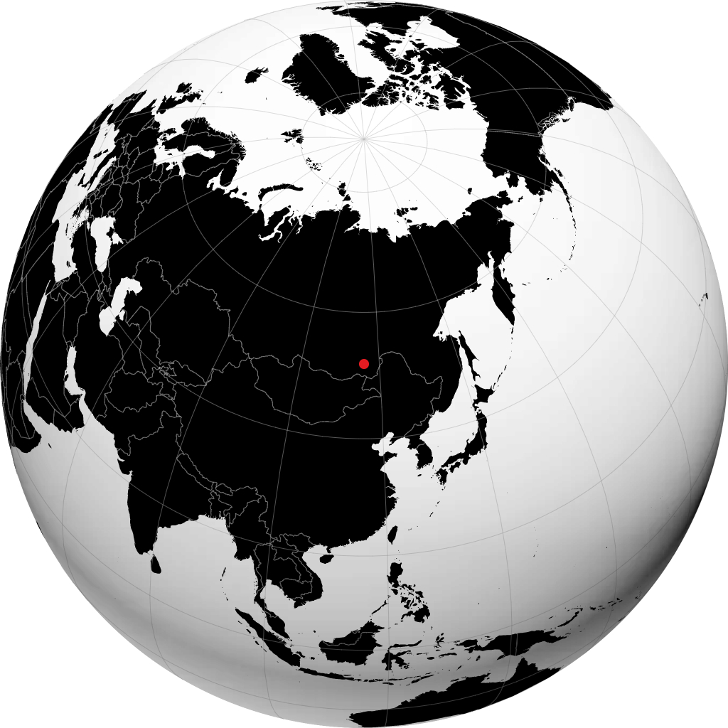 Shilka sur le globe