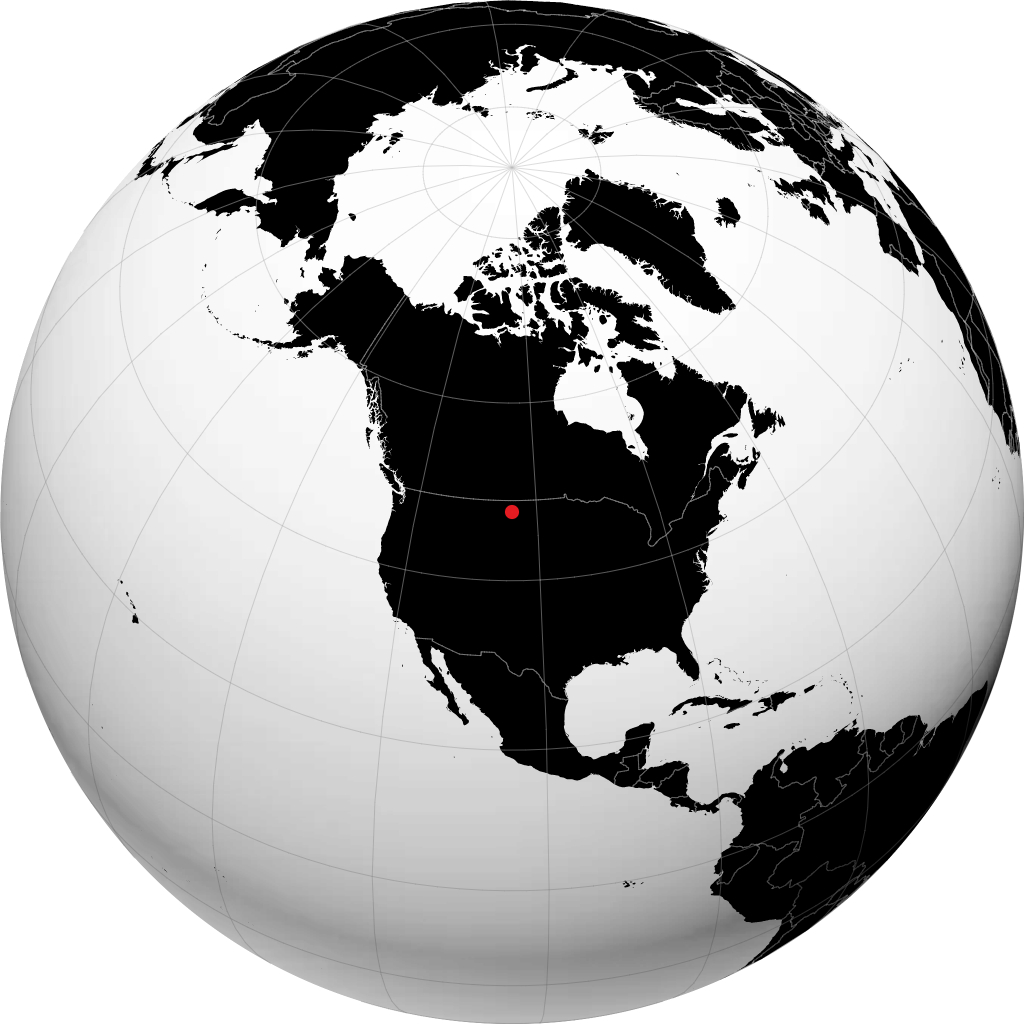 Sidney sur le globe