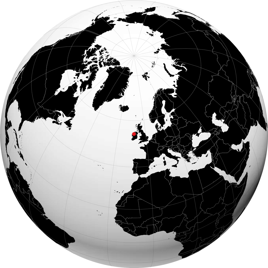 Sligo sur le globe