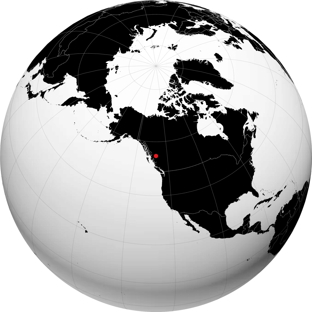 Smithers sur le globe
