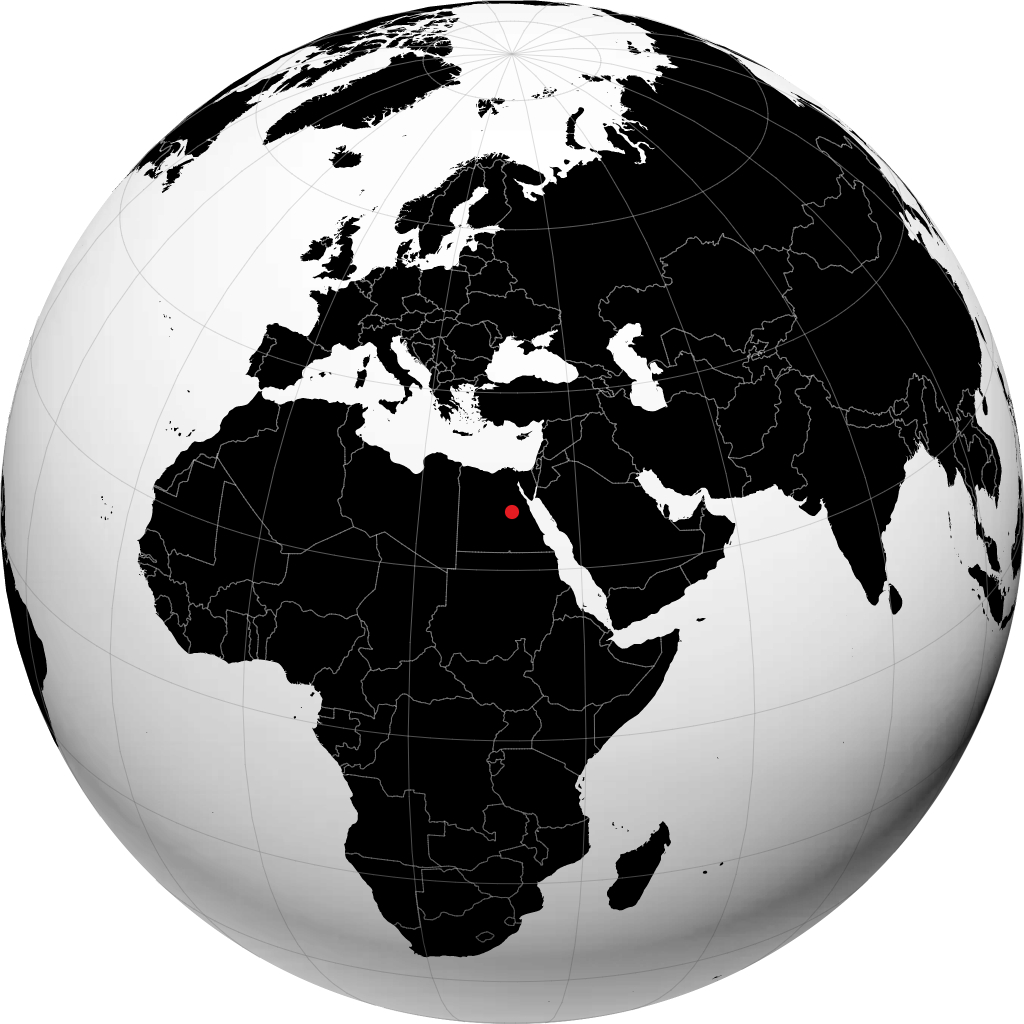 Sohag sur le globe