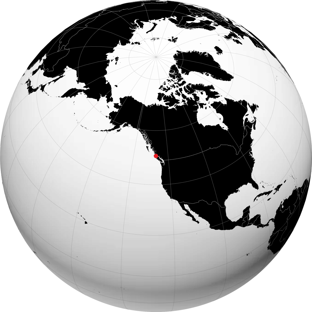 Sointula sur le globe