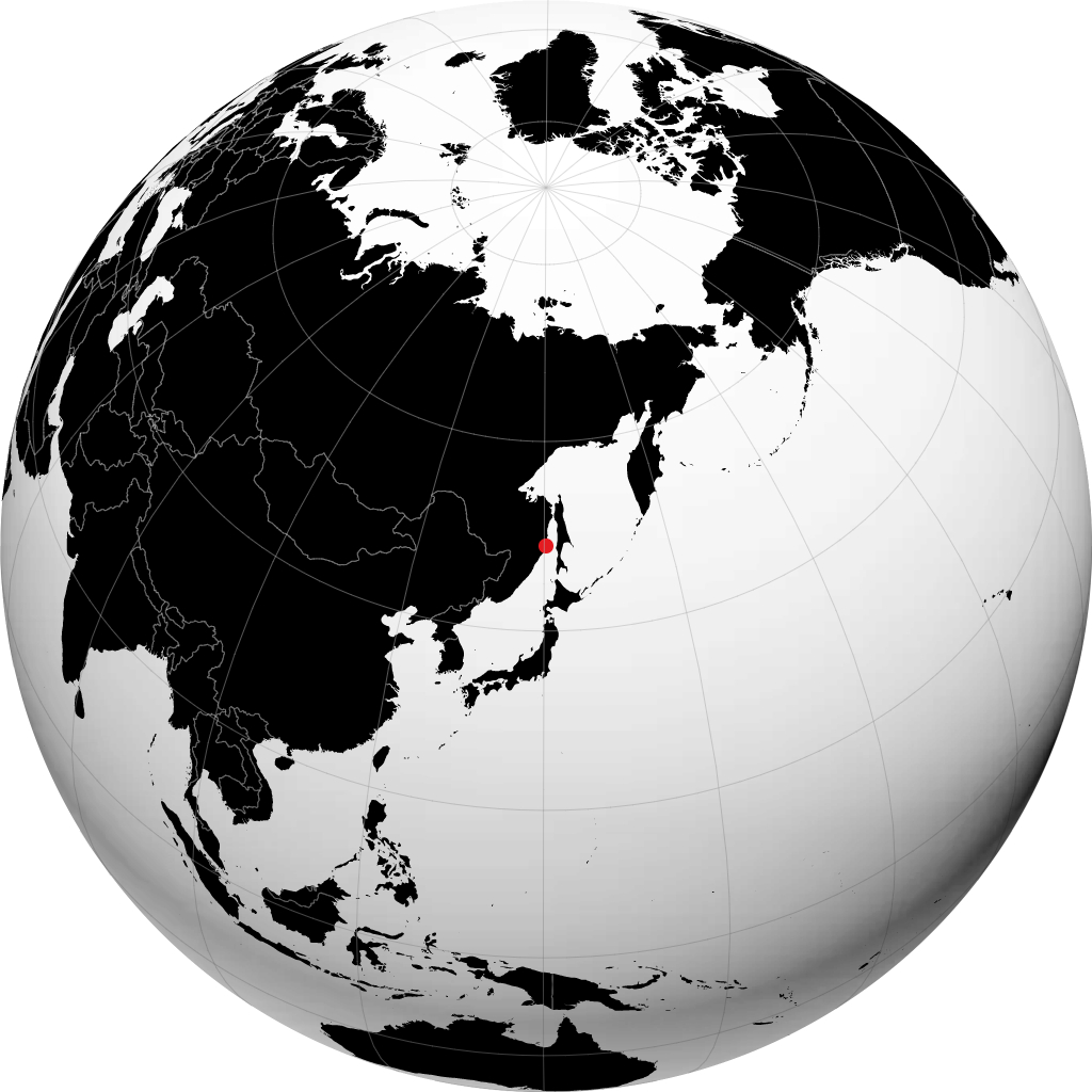 Sovetskaya Gavan sur le globe
