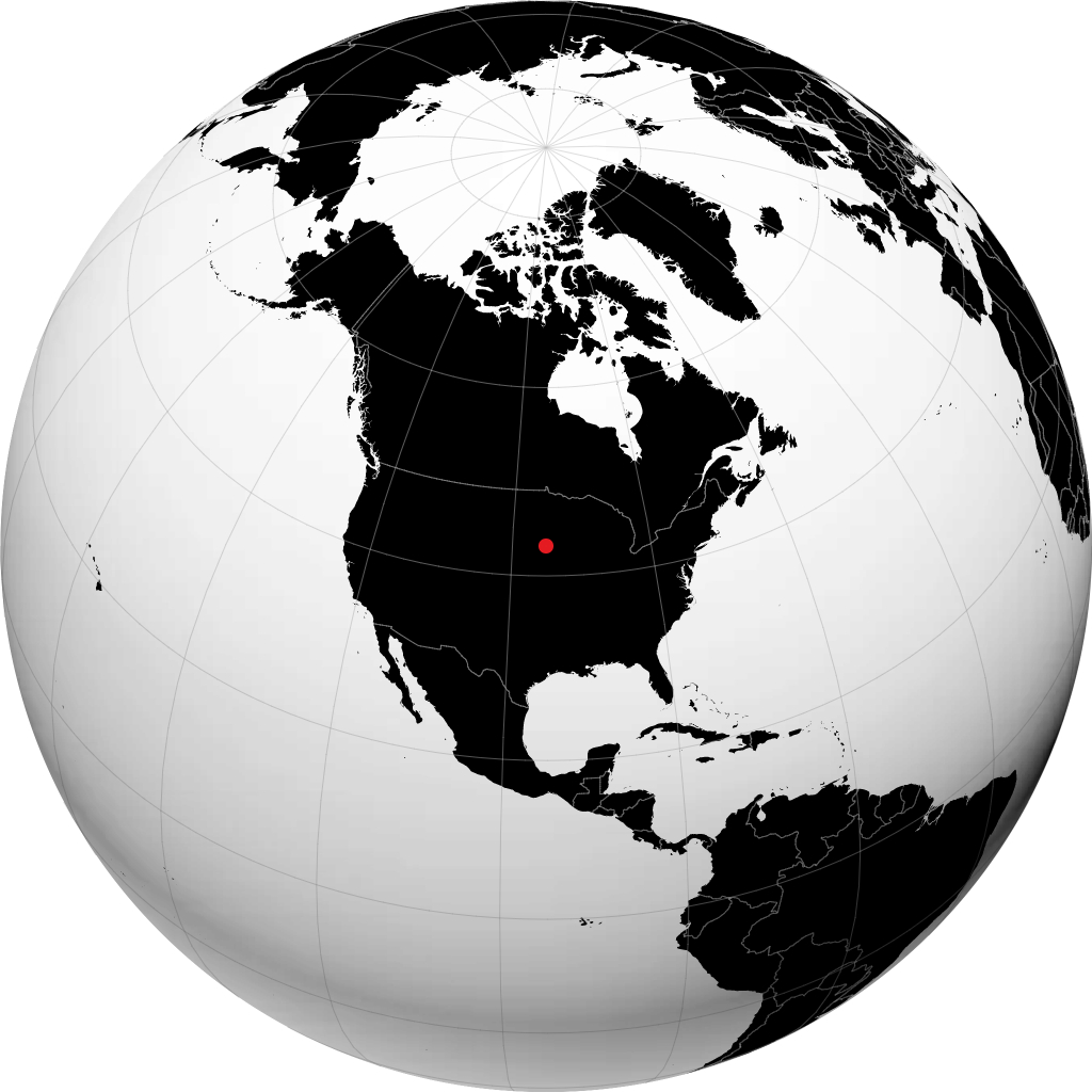 Spencer sur le globe