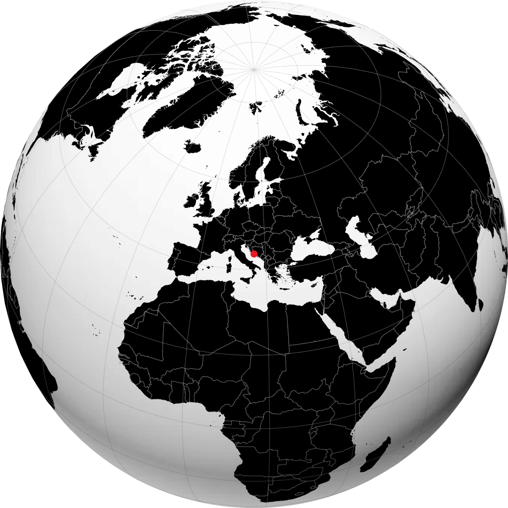 Split sur le globe