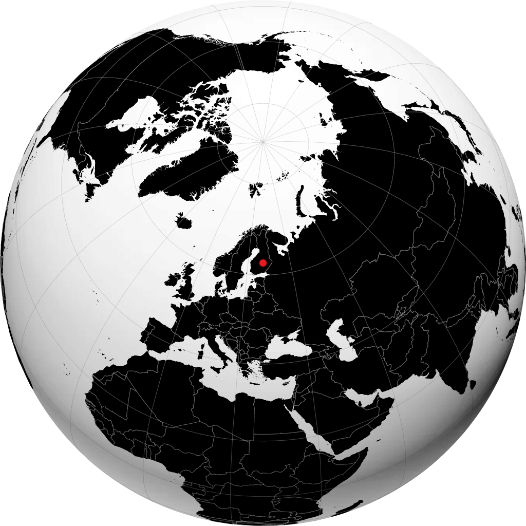 Suonenjoki sur le globe