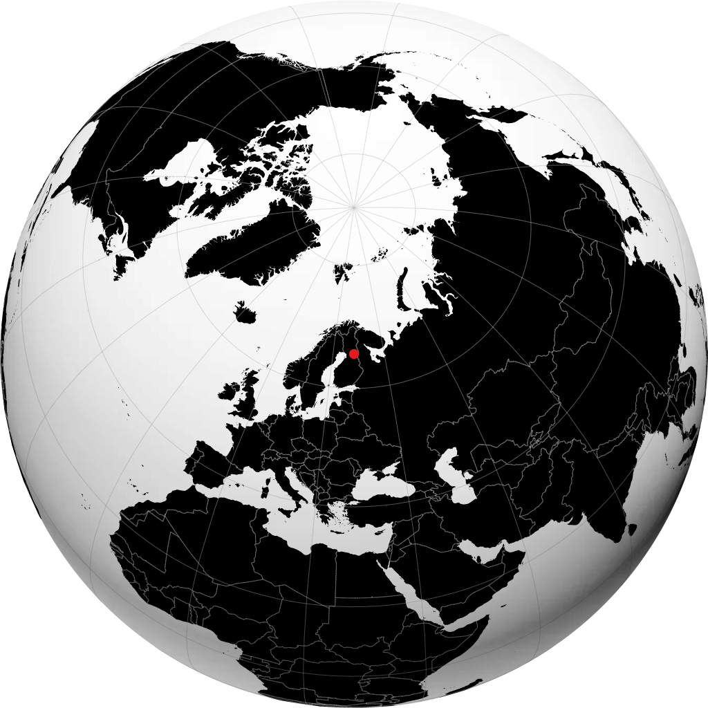 Taivalkoski sur le globe