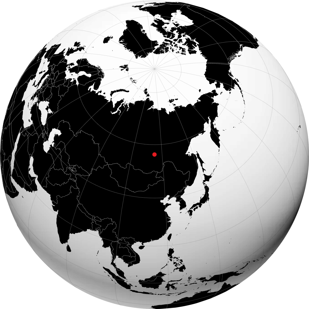 Taksimo sur le globe