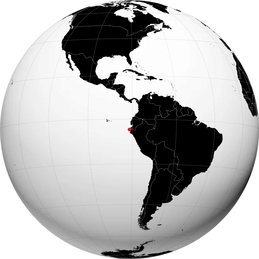 Talara sur le globe