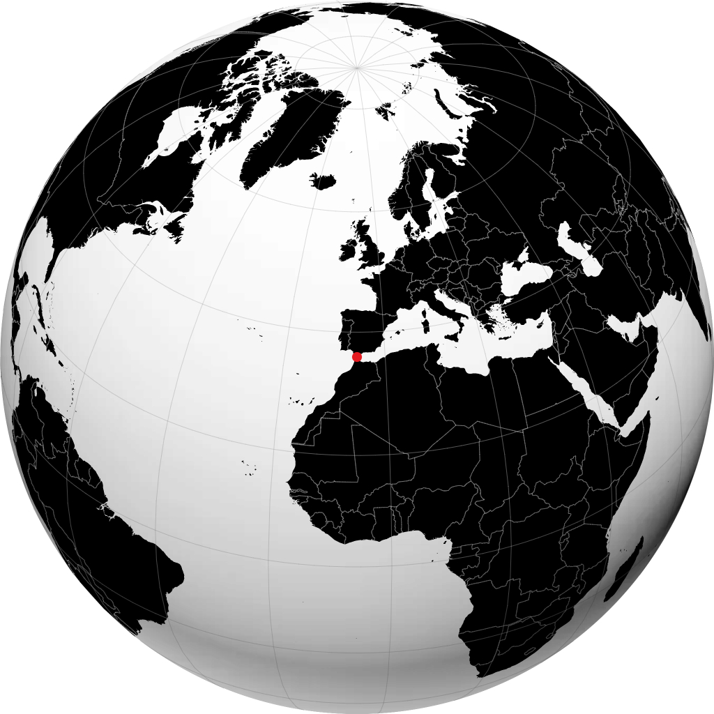 Tarifa sur le globe