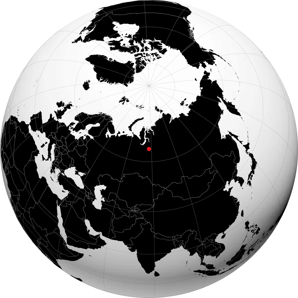 Tarko-Sale sur le globe