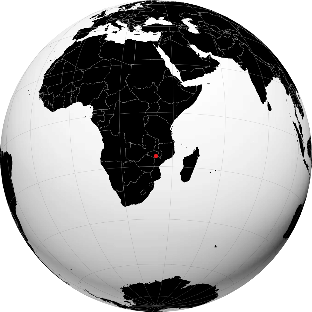 Tete sur le globe
