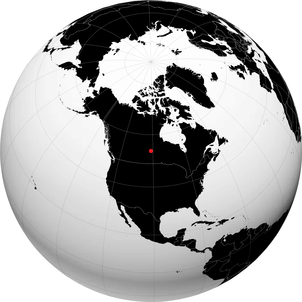 The Pas sur le globe