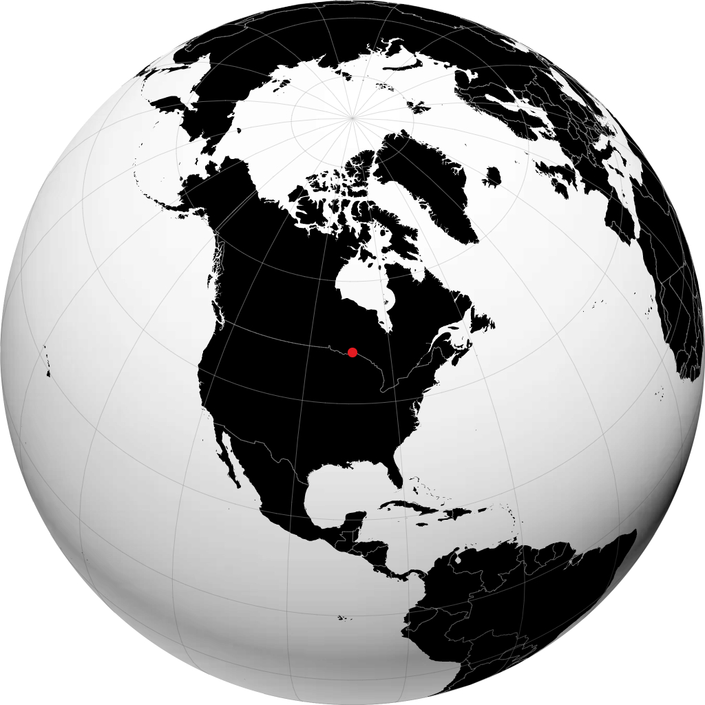 Thunder Bay sur le globe