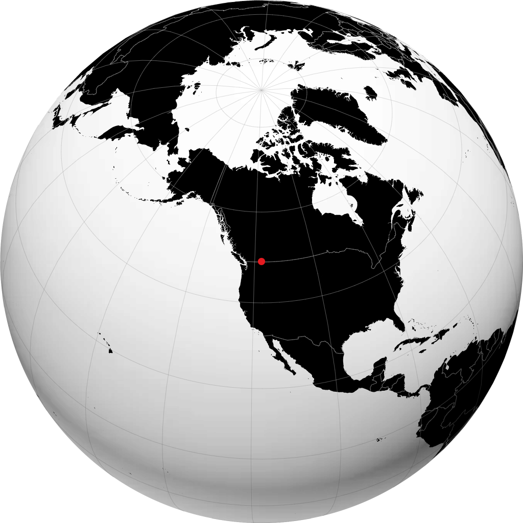 Trail sur le globe