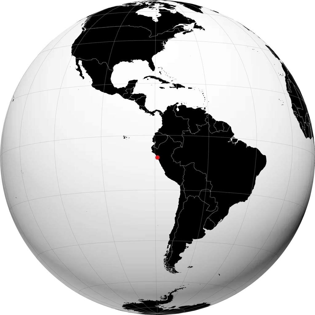 Trujillo sur le globe