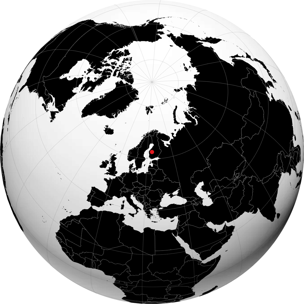 Tuuri sur le globe