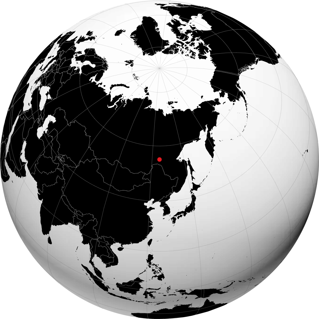 Tynda sur le globe