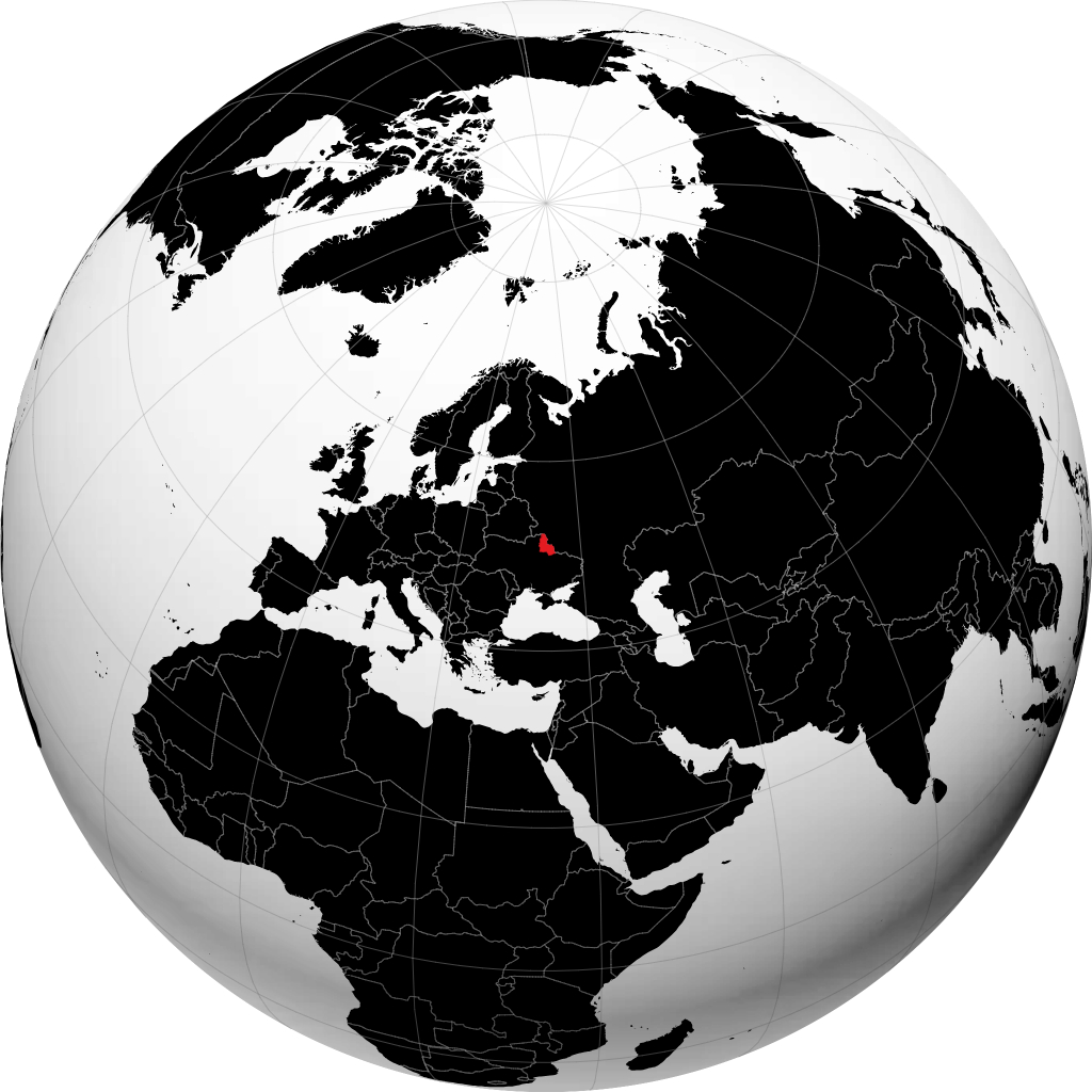 Oblast de Soumy sur le globe