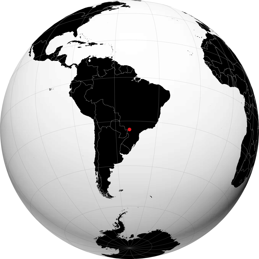 Umuarama sur le globe