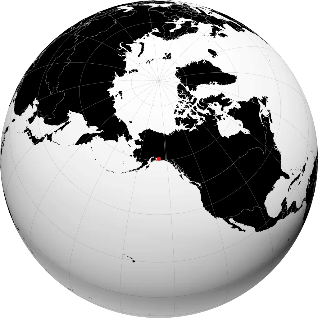 Cordova sur le globe
