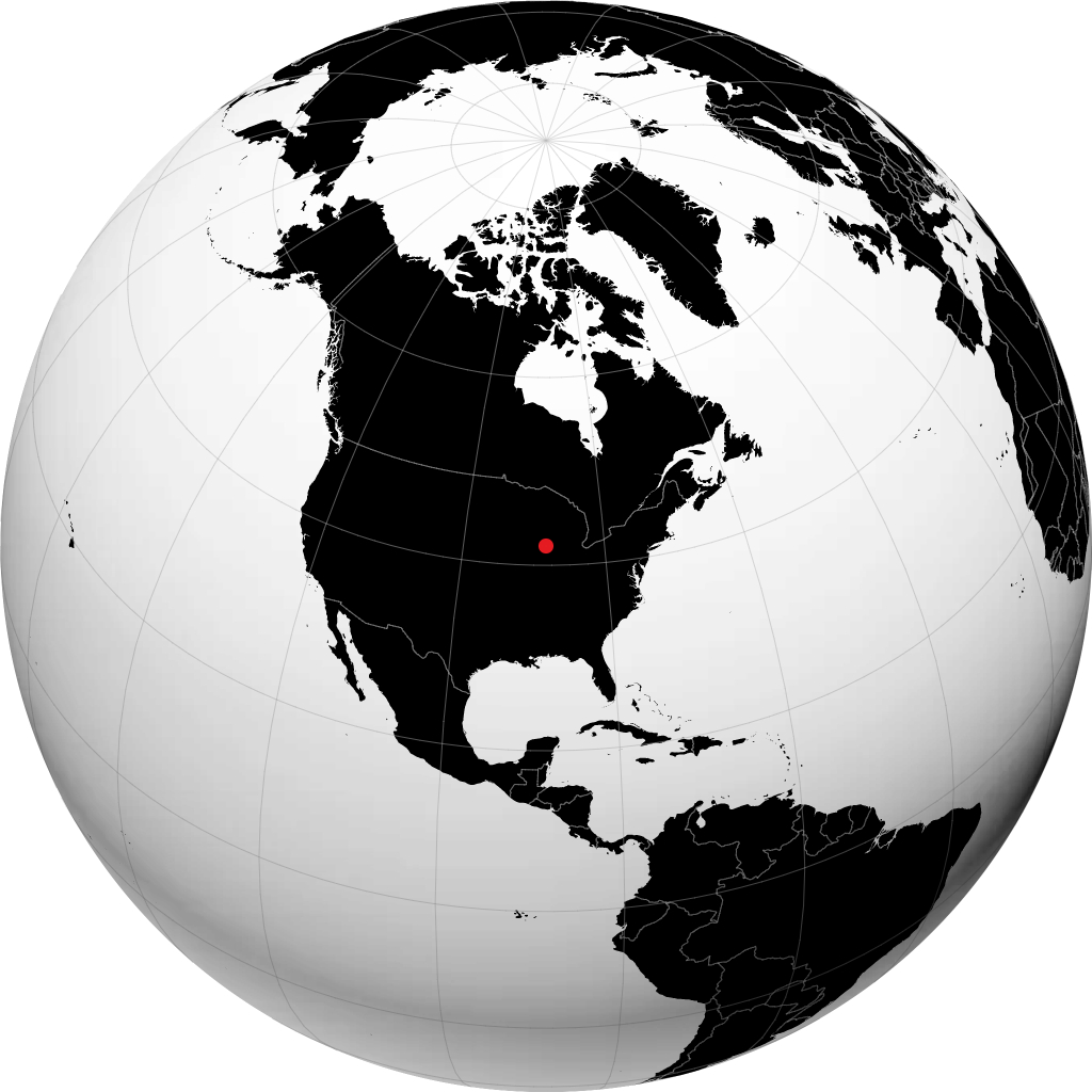 Elgin sur le globe