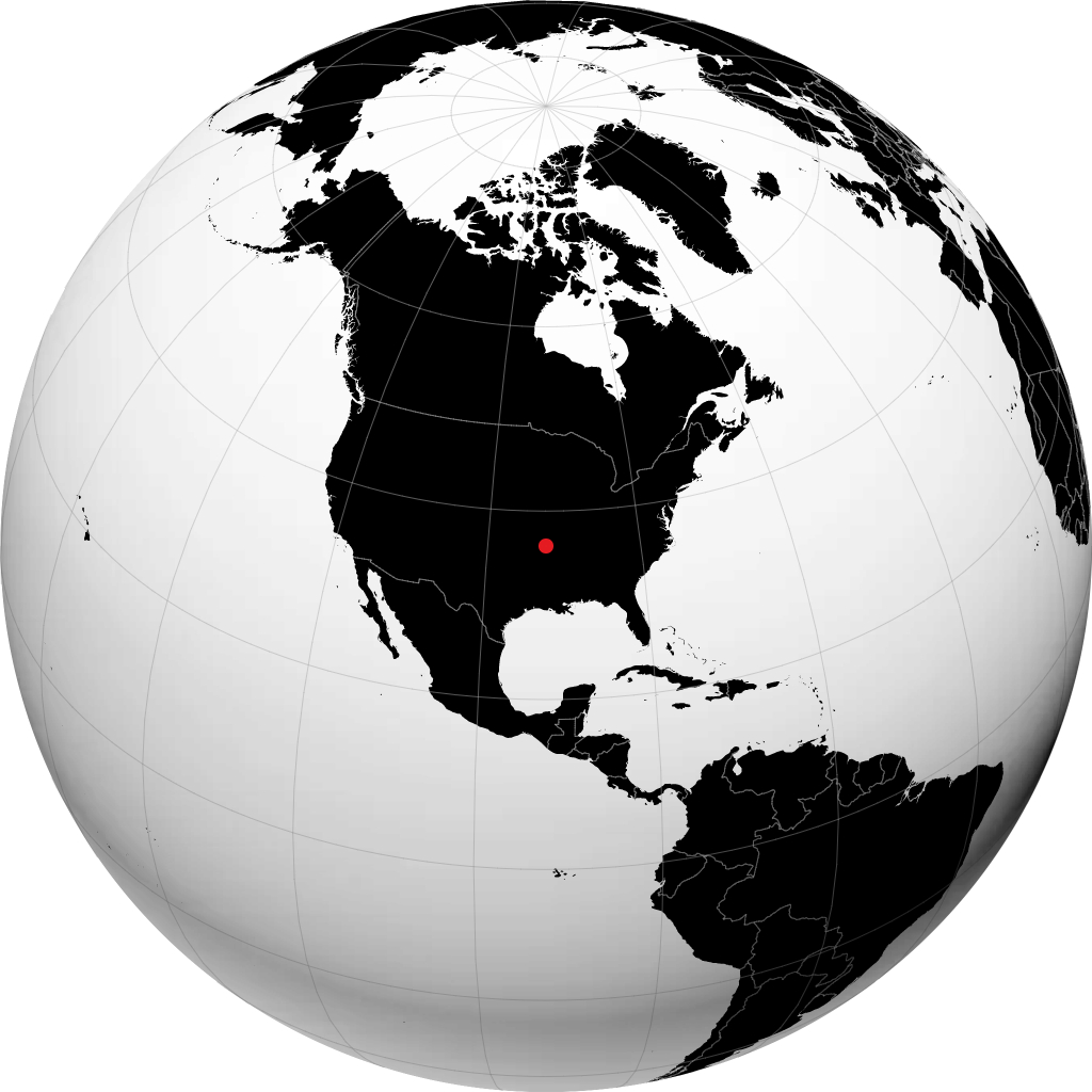 Mountain Home sur le globe