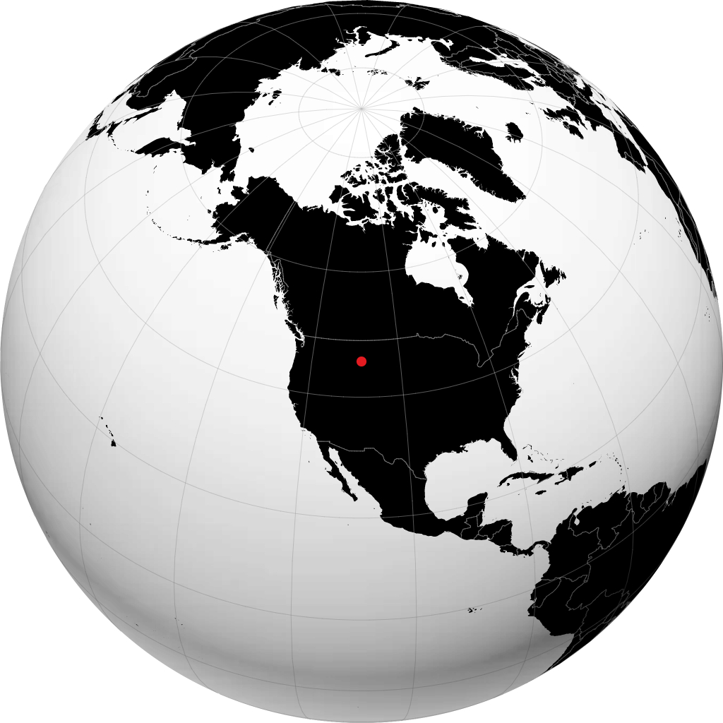 Laurel sur le globe