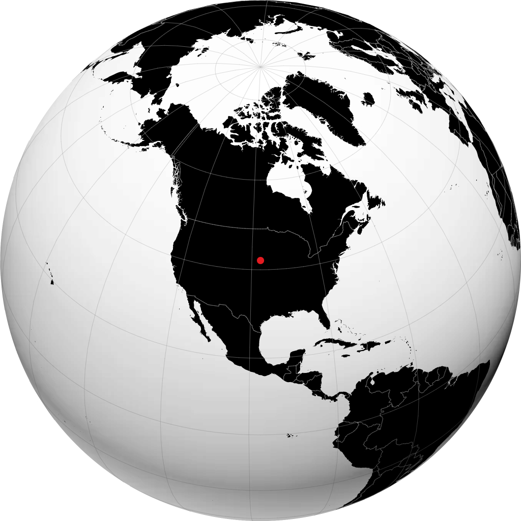 Norfolk sur le globe