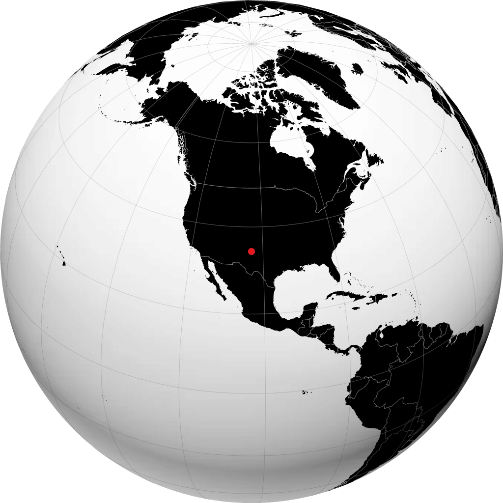 Clovis sur le globe