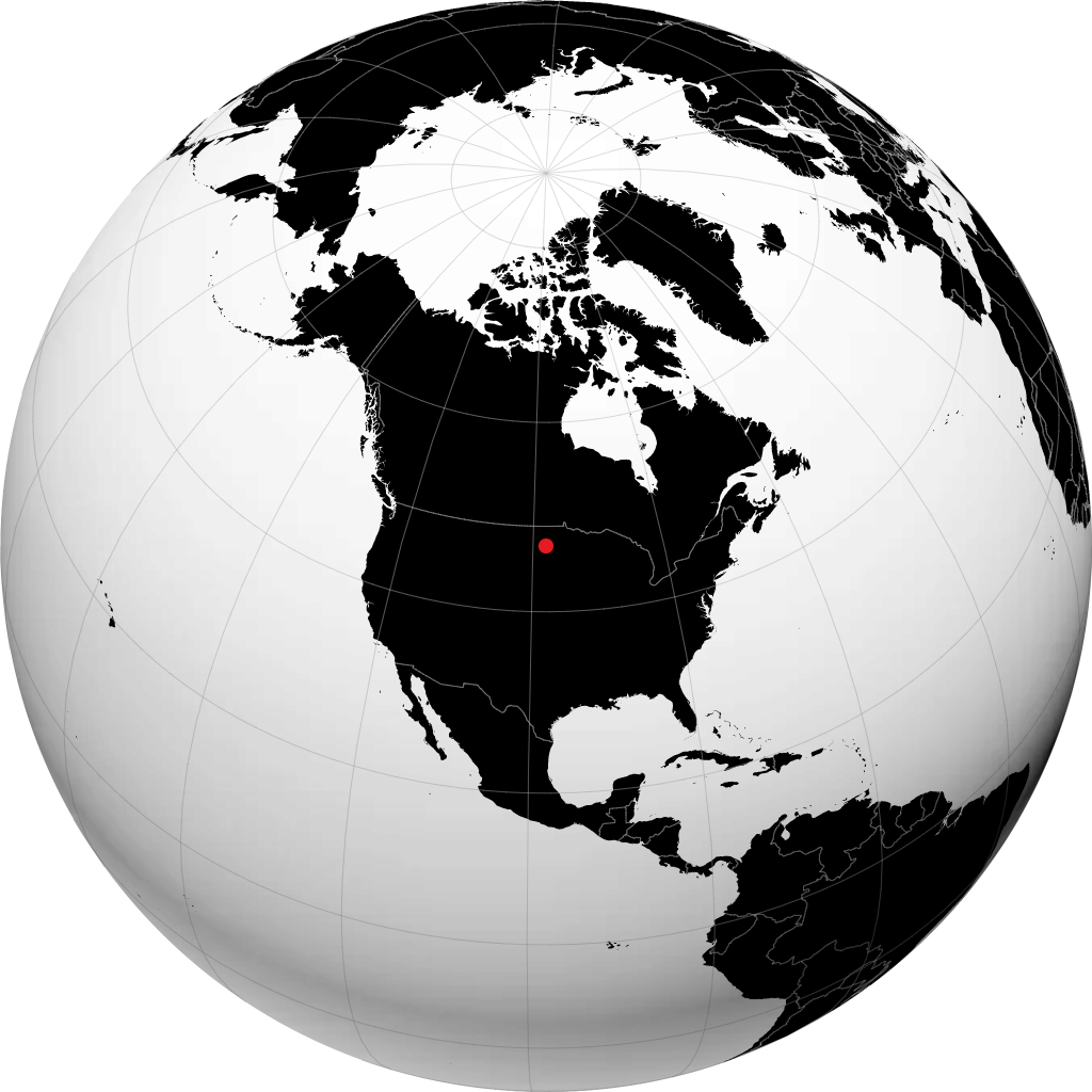 Valley City sur le globe