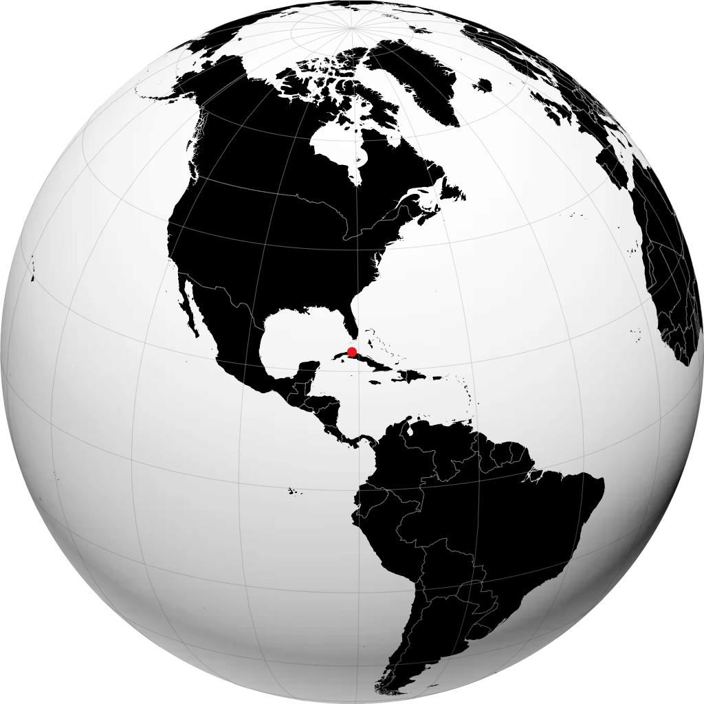 Varadero sur le globe