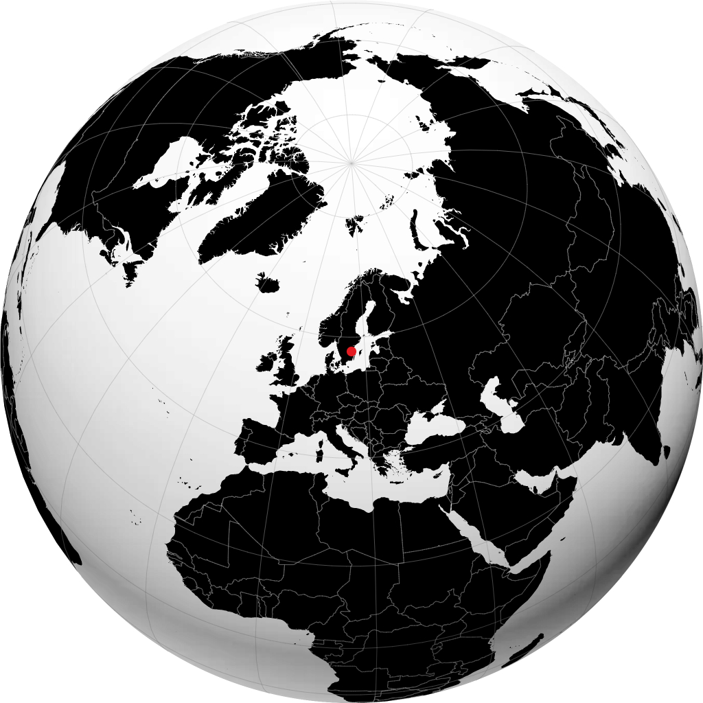 Vimmerby sur le globe