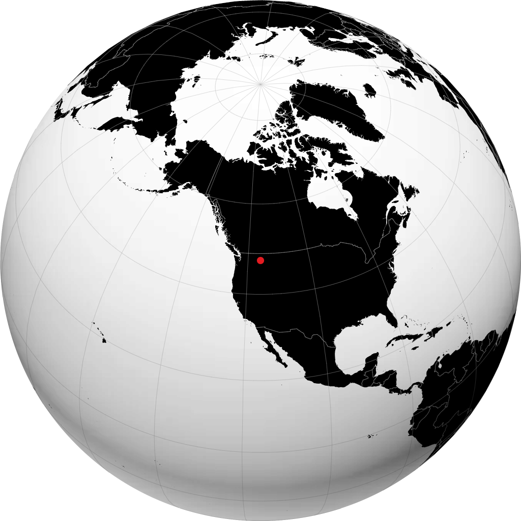 Wallace sur le globe