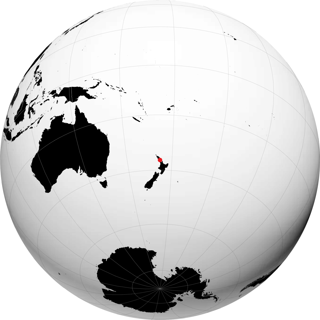 Warkworth sur le globe