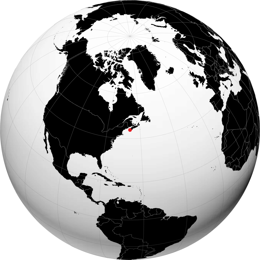 Yarmouth sur le globe