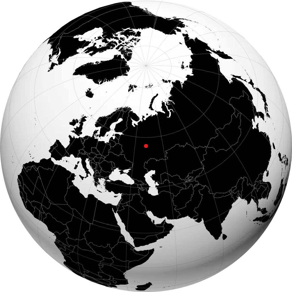 Iochkar-Ola sur le globe