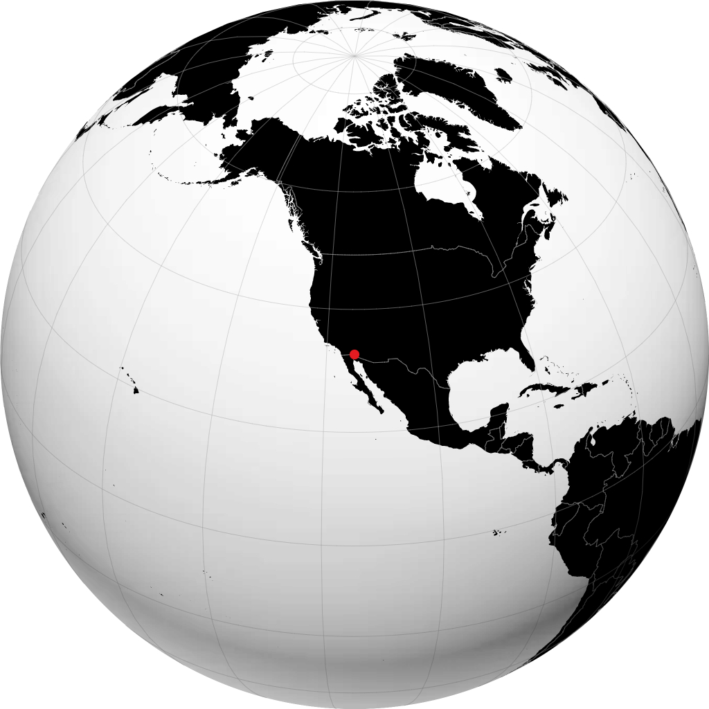 Yuma sur le globe