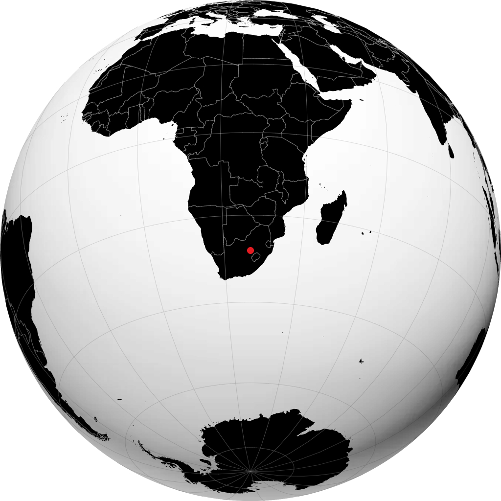 Virginia sur le globe