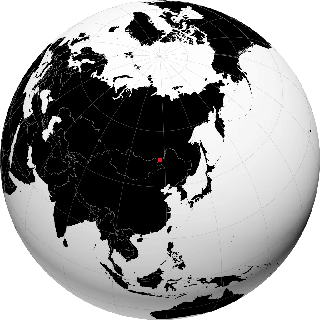 Zabaykalsk sur le globe