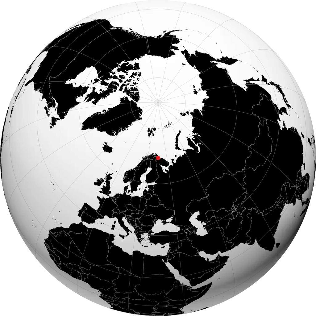 Zapolyarnyy sur le globe